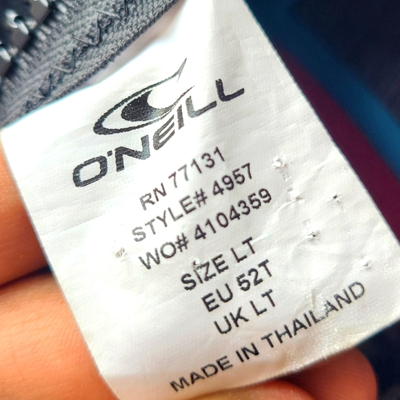 PSYCHO FREAK 3/2MM BACK ZIP FULL WETSUIT Men Size LT (Large Tall) - Picture 12 of 14